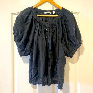 Doen June Blouse Black Size Medium